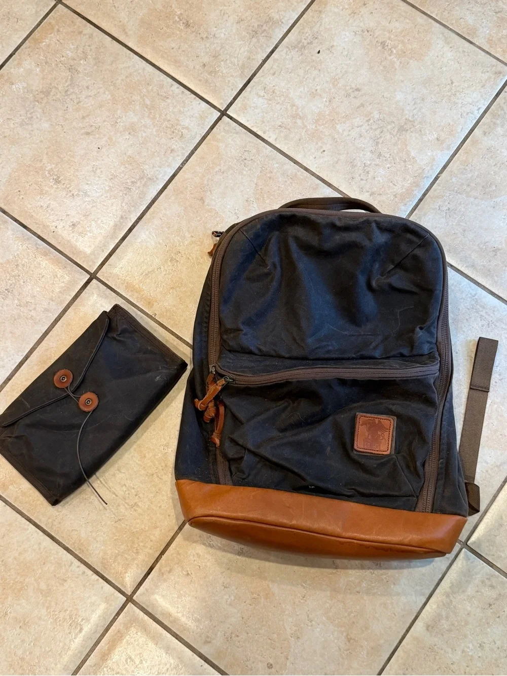 EVERGOODS x Carryology CB22 Civic Bookbag 22L + Civic Access Pouch Bundle Wax